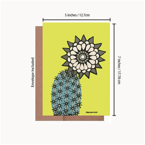 Cactus Flower 70 ~ Card