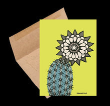 Load image into Gallery viewer, Cactus Flower 70 ~ Card
