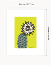 Load image into Gallery viewer, Cactus flower #70 ~ Ready to frame
