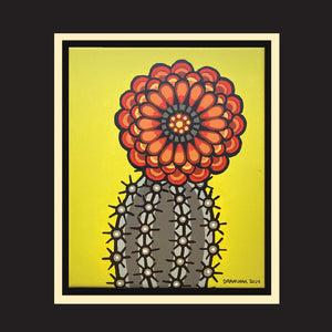 Cactus flower 71 - Original 8"x10"