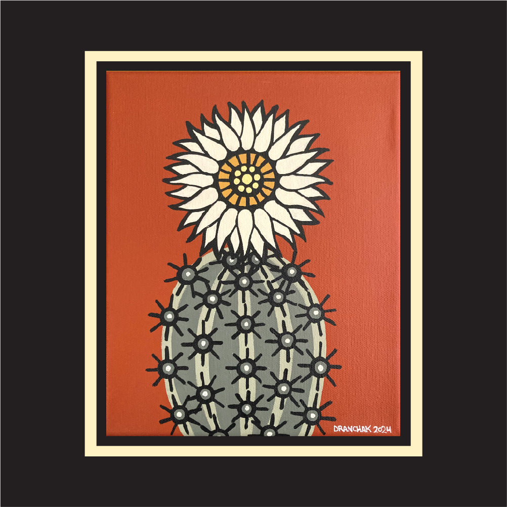 Cactus flower #98 - Original  8